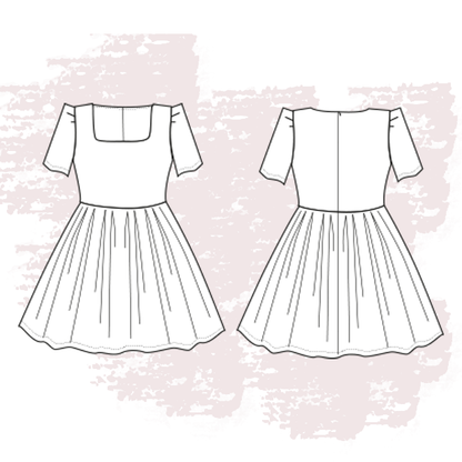 Patron robe enfant Tatiana - Robe de fête